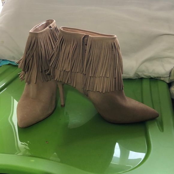 Fringe ankle boot heels - Picture 4 of 10